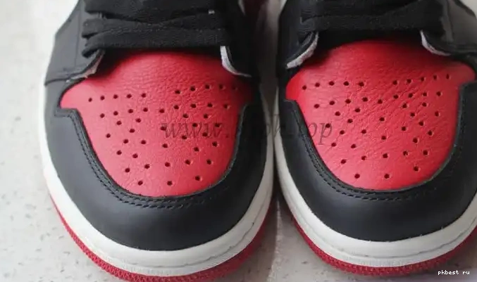 GOD IN THE ONLY PK AIR BEST BRED THE RETAIL LEATHER TOE JORDAN 1 MARKET VERSION CORRECT 0503